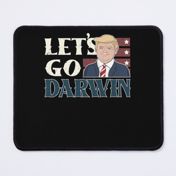 Item preview, Sarcastic Trump Lets Go Darwin Usa Flag Political Vintage designed and sold by MadrigueraSM-.