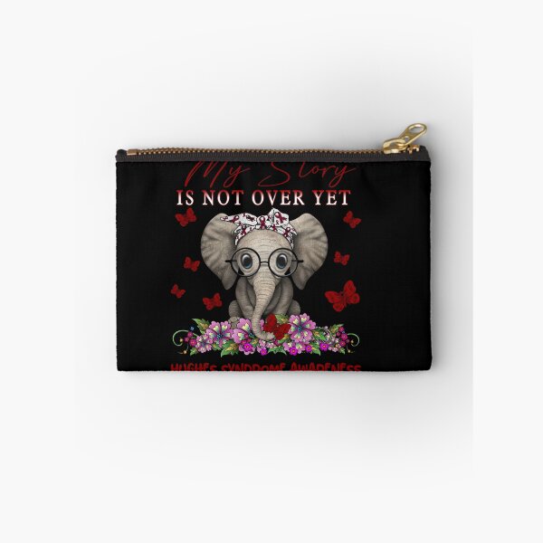 Item preview, Cute Elephant My Story Is Not Over Yet Hughes Syndrome Awareness designed and sold by Adropine.