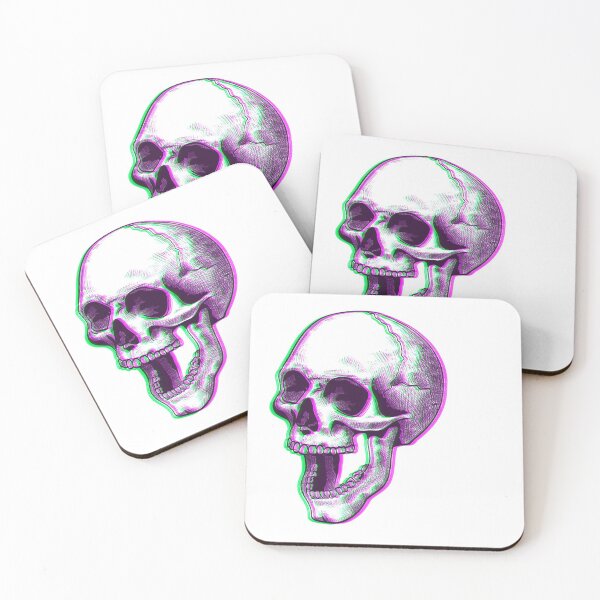 Item preview, Colorful 3D Laughing Skull  designed and sold by Juliarh17.