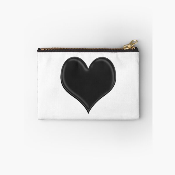 Item preview, Black Metallic Heart designed and sold by Lisa Thomas.