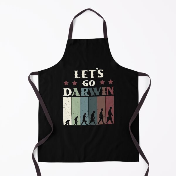 Item preview, Funny Lets Go Darwin Funny Usa Flag Vintage Retro Evolution designed and sold by MadrigueraSM-.