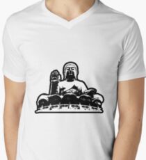 Camiseta de cuello en V Buda