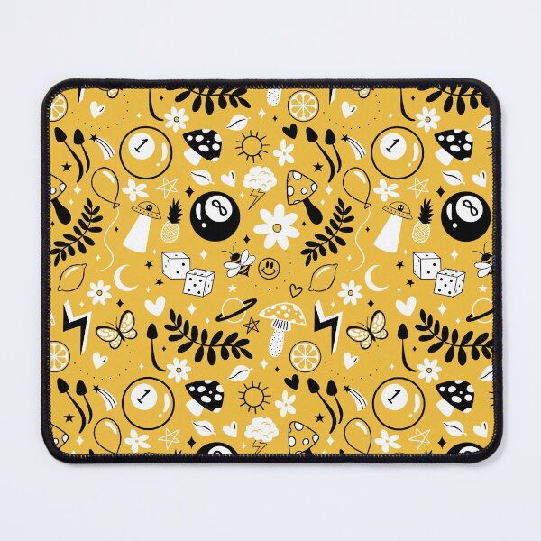 Item preview, Yellow doodles designed and sold by Calli Harris.