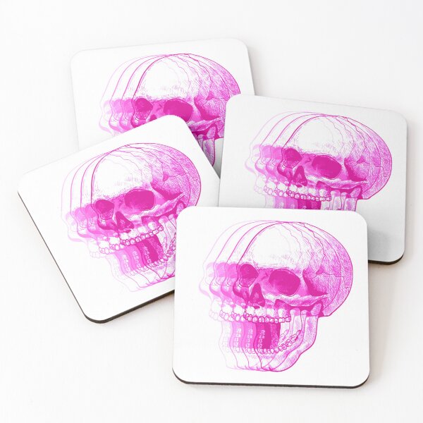 Item preview, Pink fading Laughing Skull  designed and sold by Juliarh17.