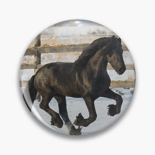 Item preview, Friesian in Flight designed and sold by horseymj1.