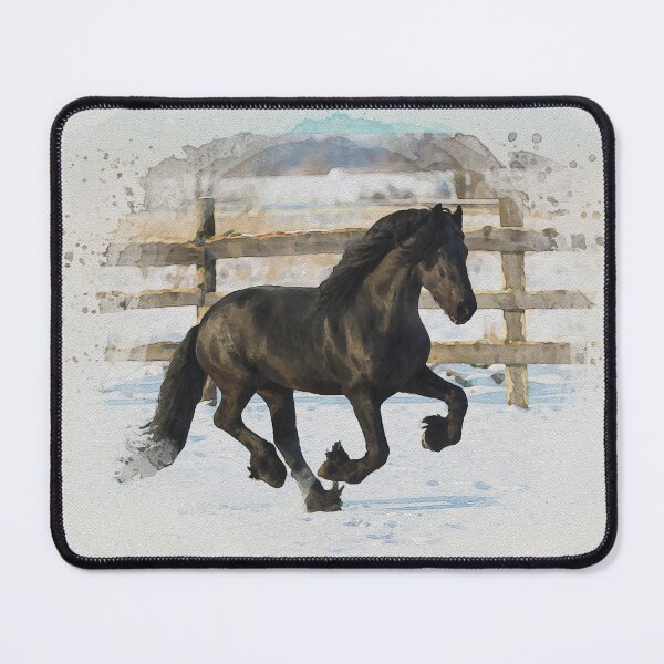 Item preview, Friesian in Flight designed and sold by horseymj1.