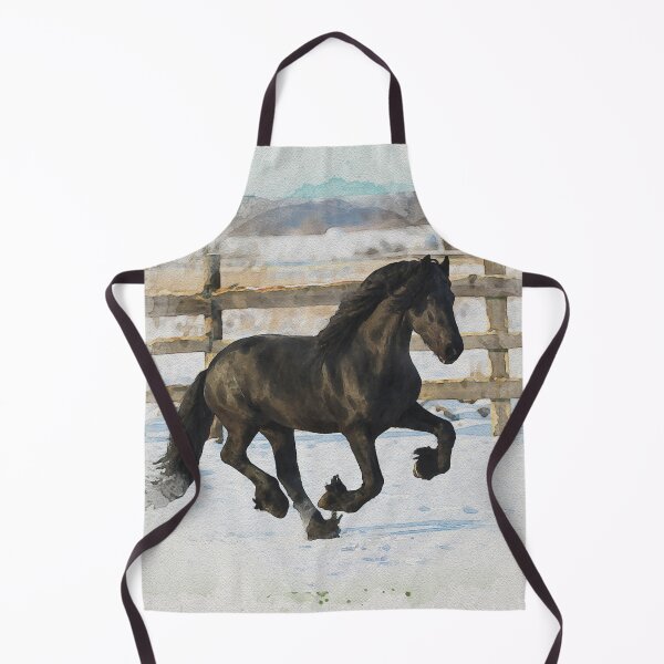 Item preview, Friesian in Flight designed and sold by horseymj1.
