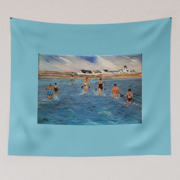 Item preview, Winter Swimming . designed and sold by ItaStephenson.