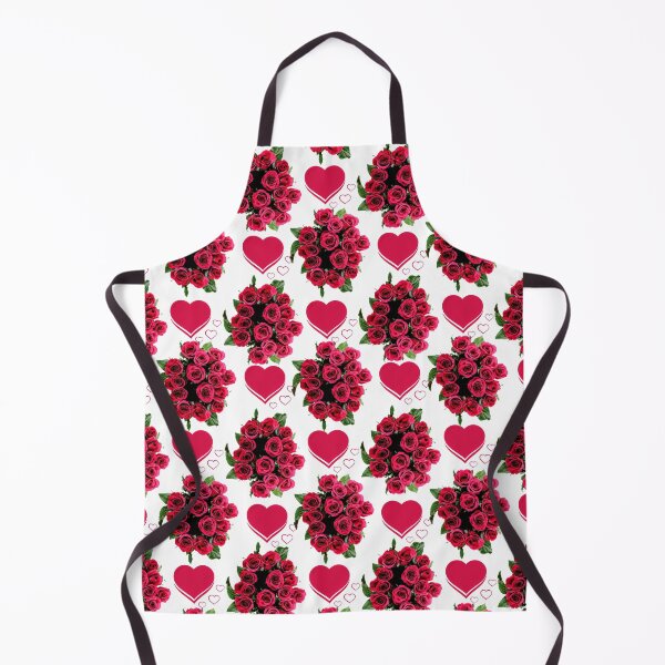 Item preview, Cute Flowers With Hearts- Roses Pattern designed and sold by AmeliaStore1.