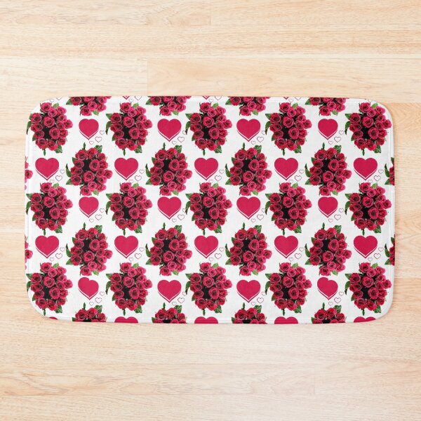 Item preview, Cute Flowers With Hearts- Roses Pattern designed and sold by AmeliaStore1.