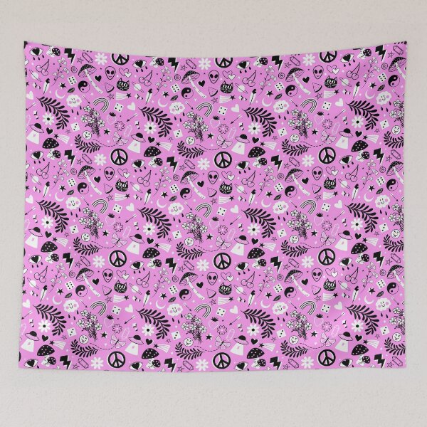 Item preview, Pink doodles designed and sold by Calli Harris.