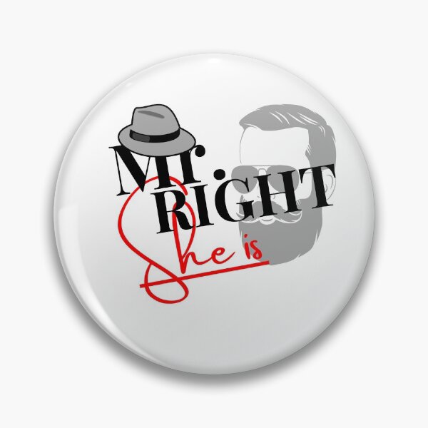 Item preview, Mr. right funny valentine 2022 gift for him designed and sold by reka88.