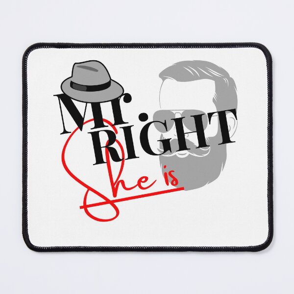 Item preview, Mr. right funny valentine 2022 gift for him designed and sold by reka88.