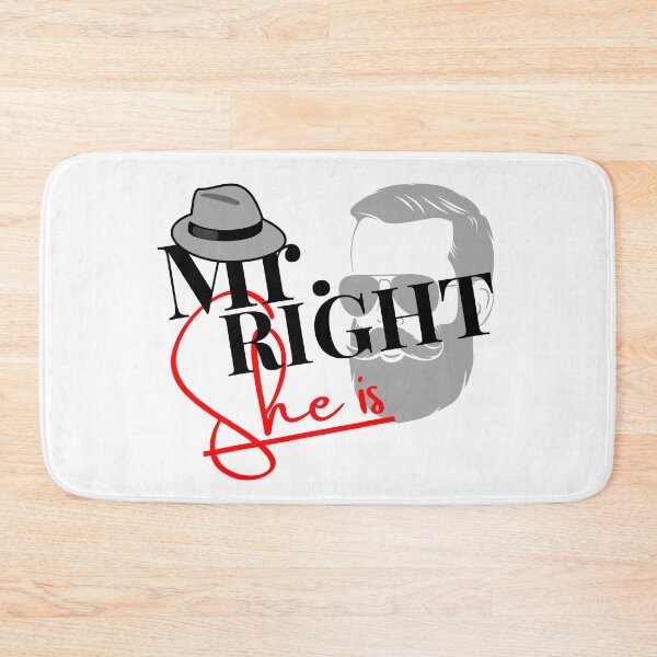 Item preview, Mr. right funny valentine 2022 gift for him designed and sold by reka88.