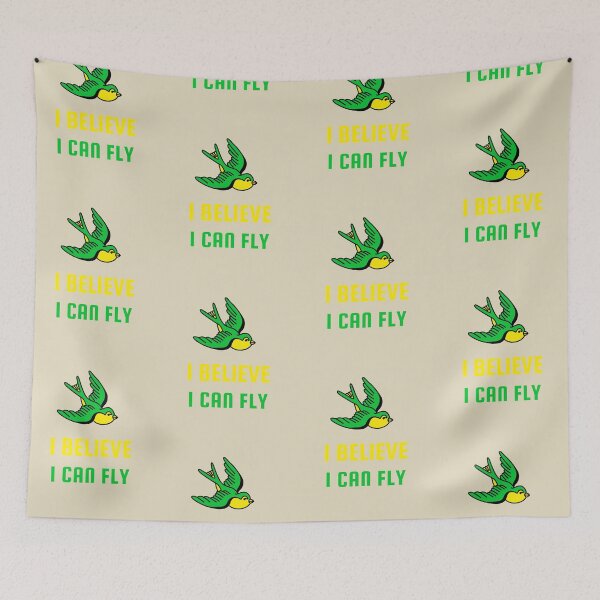 Item preview, I Believe I Can Fly designed and sold by designlee.