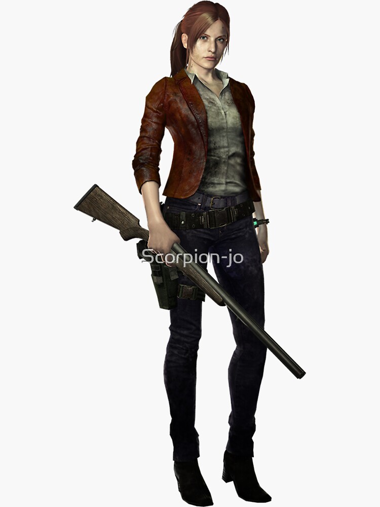 Resident Evil Claire Redfield Sticker For Sale By Scorpion Jo Redbubble 1974