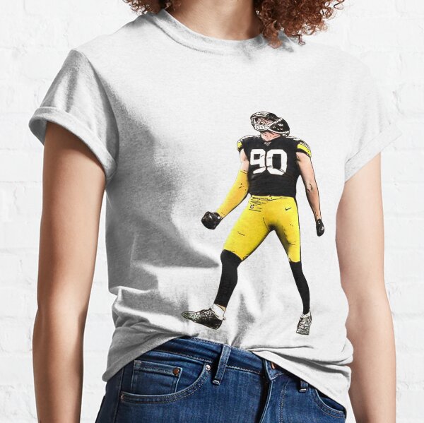 Printify TJ Watt Are You Gonna Do? Short Sleeve Tee - Ash / 2XL