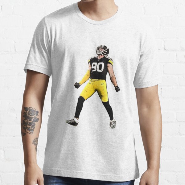 T.J. Watt Shirt, Pittsburgh Football Men's Cotton T-Shirt