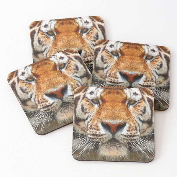 Item preview, Tiger Mouth Mask Cute Animal Smile  Funny Kawaii designed and sold by ShumShumShop.