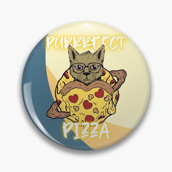 Item preview, Stuffed Crust Pizza Cat Meme designed and sold by BlackSheepEllis.