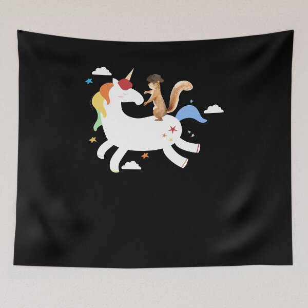Item preview, Funny unicorn Quote cowboy squirrel riding unicorn in space Cool squirrel riding unicorn designed and sold by justbegreat ★★★★★.