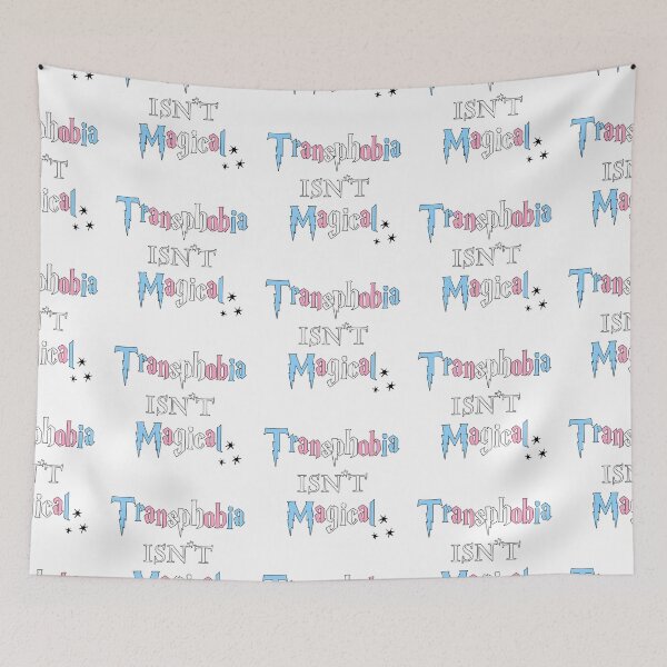 Item preview, Transphobia isn't Magical - outlined designed and sold by Vexic929.
