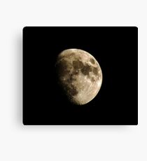 Sparkling Moon Canvas Print