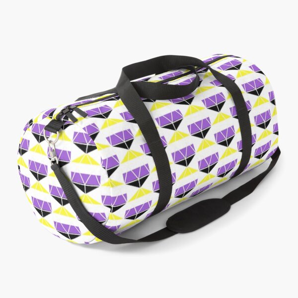 Item preview, Non-binary Pride Flag D20 designed and sold by NovotnyDesigns.