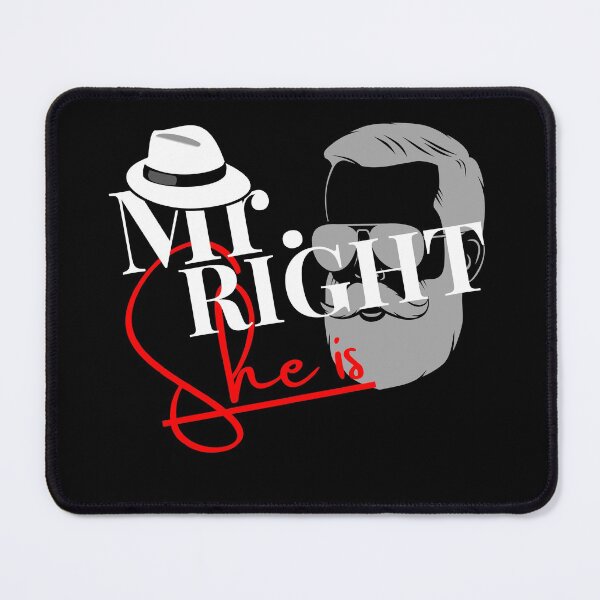 Item preview, Mr. right funny valentine 2022 gift for him designed and sold by reka88.