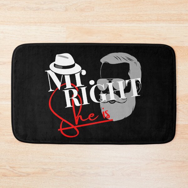 Item preview, Mr. right funny valentine 2022 gift for him designed and sold by reka88.