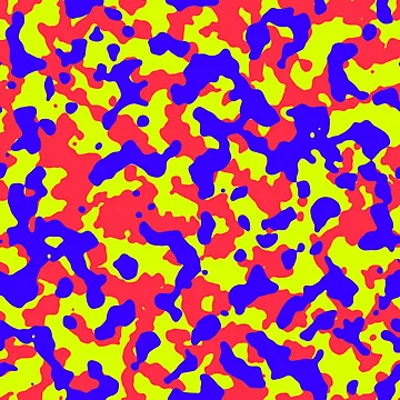 Artwork thumbnail, Abstract Pop Pattern by Ariel Guevara