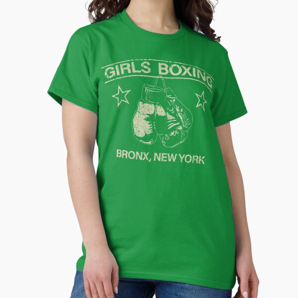 Vista previa del artículo con la obra «Boxeo femenino Bronx, Nueva York 1996», diseñado y vendido por AstroZombie6669.