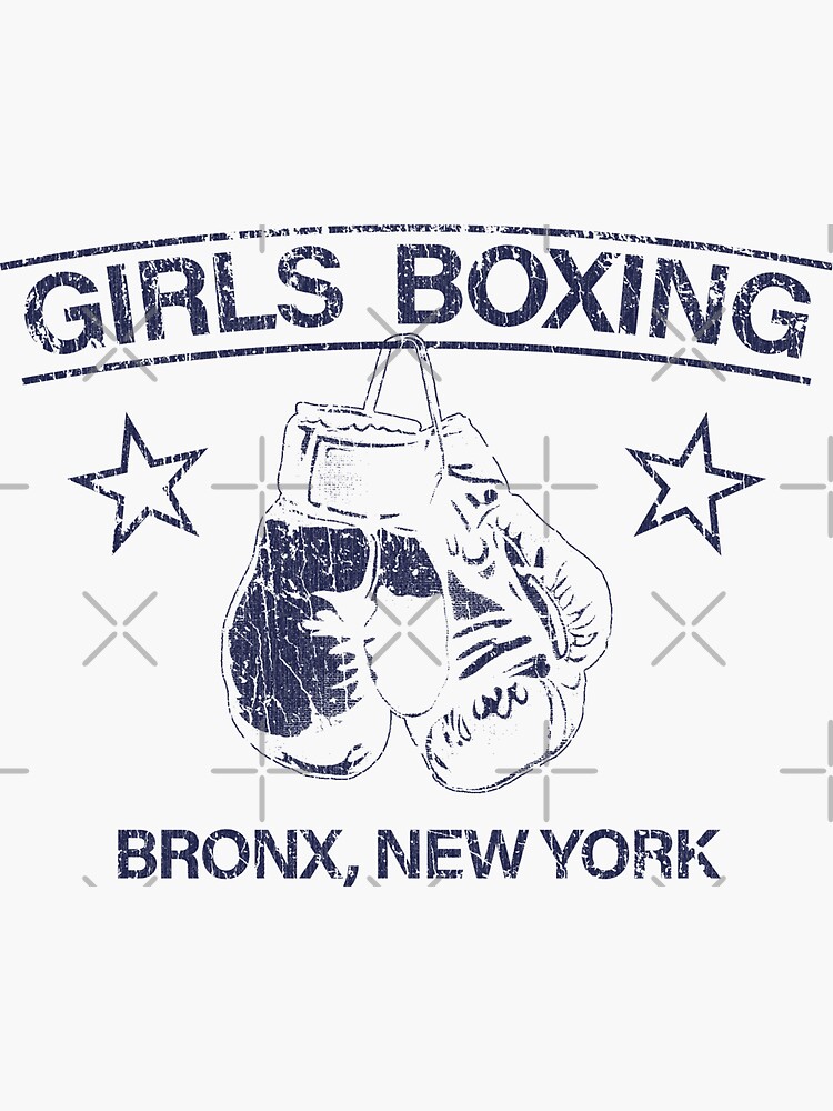 Girls Boxing Bronx New York 1996 Sticker By Astrozombie6669 Redbubble 9809