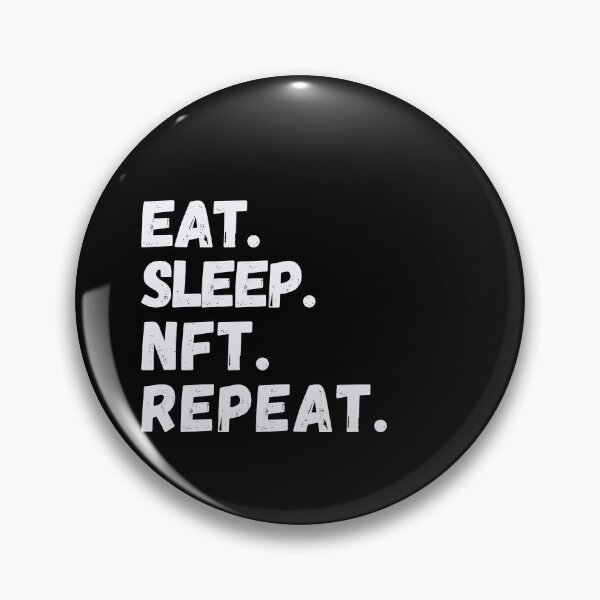 Item preview, Eat Sleep NFT Repeat designed and sold by stickmeok.