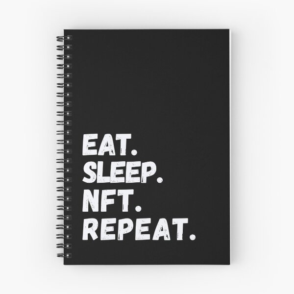 Item preview, Eat Sleep NFT Repeat designed and sold by stickmeok.
