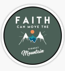 Faith Quote Sticker