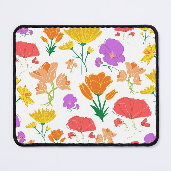 Item preview, Spring Flower Nostalgia | Digital Art Floral Pattern designed and sold by Queen City Craftworks.
