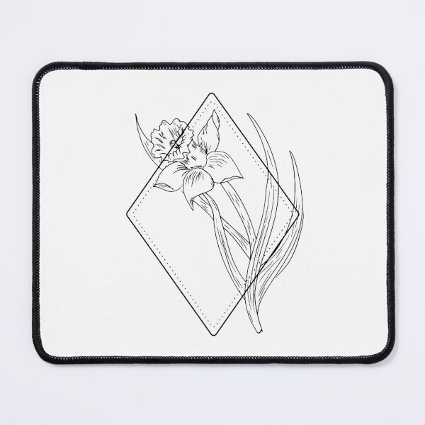 Item preview, March Birth Flower Daffodil designed and sold by Queen City Craftworks.