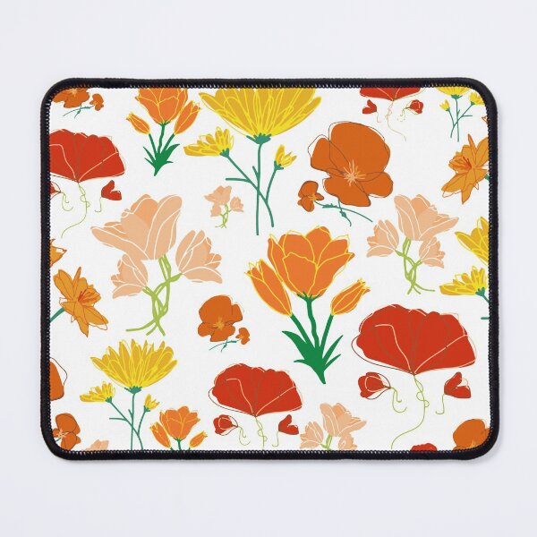 Item preview, Summer Flower Nostalgia | Digital Art Floral Pattern designed and sold by Queen City Craftworks.