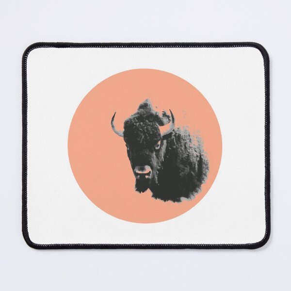 Item preview, American Bison Spirit Animal Rose Gold designed and sold by Queen City Craftworks.