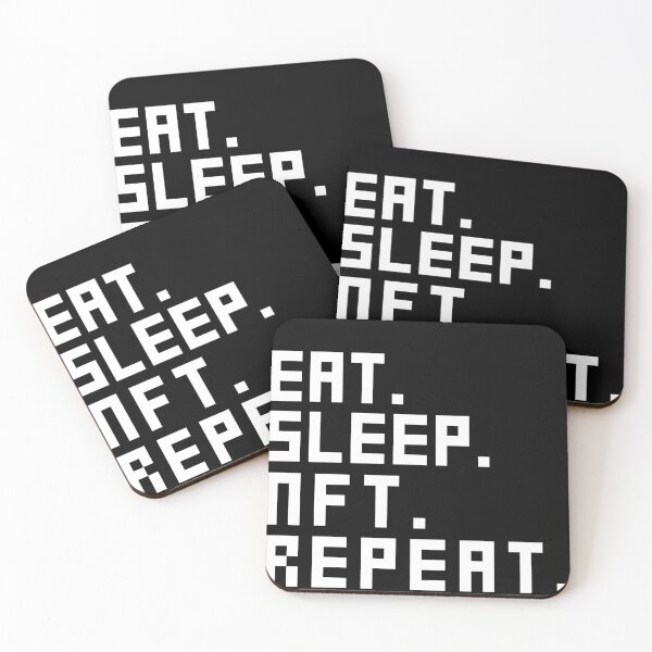 Item preview, Eat Sleep NFT Repeat designed and sold by stickmeok.