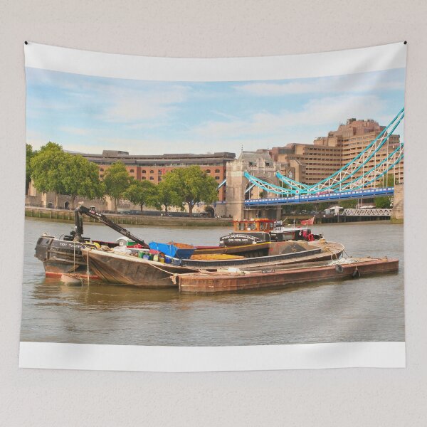 Item preview, Tidy Thames barge, London, England  designed and sold by FranWest.