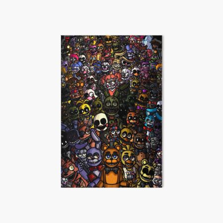 Fnaf world Art Board Print for Sale by orvalalderen