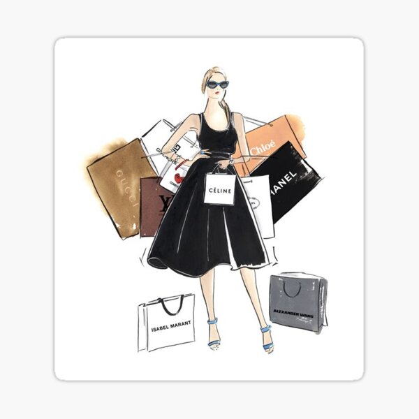 shopping Sticker