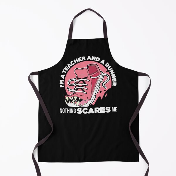 Item preview, I'm A Teacher & A Runner-gift idea for teachers who run designed and sold by BRtisticDesigns.