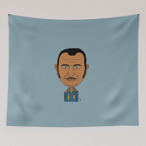 Item preview, Drawn portrait of Coluche. designed and sold by Eric Sintès.