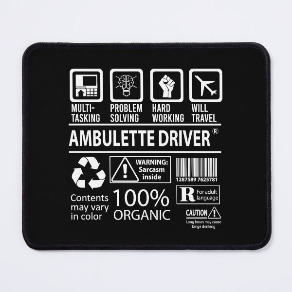 Item preview, Ambulette Driver T Shirt - MultiTasking Certified Job Gift Item Tee designed and sold by oslandefren.