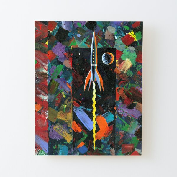 Rocket #64 Wood Mounted Print