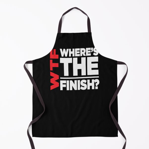 Item preview, WTF-Where's The Finish Line-Gift for Marathon Runners designed and sold by BRtisticDesigns.