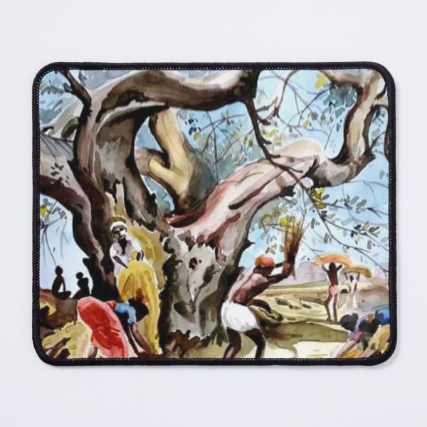 Item preview, Painting Design Of farm workers in a village designed and sold by VIVEK KUMAR RAI.